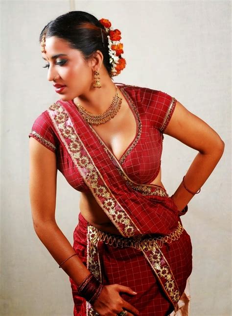 MonaLisa Hot In Saree Pics