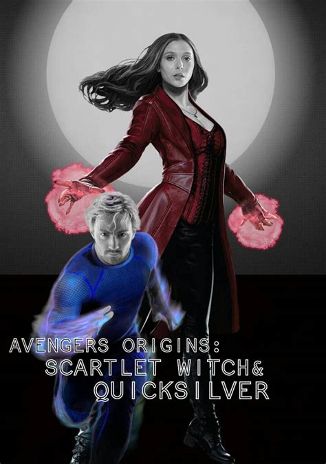 Avengers Origins Scarlet Witch Quicksilver By Arkhamnatic On Deviantart