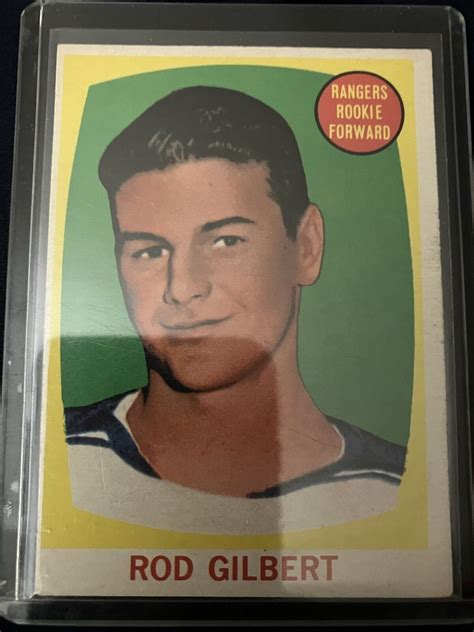 1961 62 Topps Rod Gilbert 62 RC Great Investment Very Gradeable Card