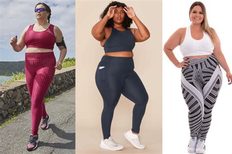 Roupa De Academia Moda Plus Size Inspira O E Dicas Para Mel