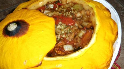 Healthy Stuffed Patty Pan Squash Recipe - Food.com