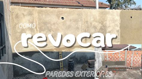 Como Revocar Una Pared Revoque Construccion YouTube