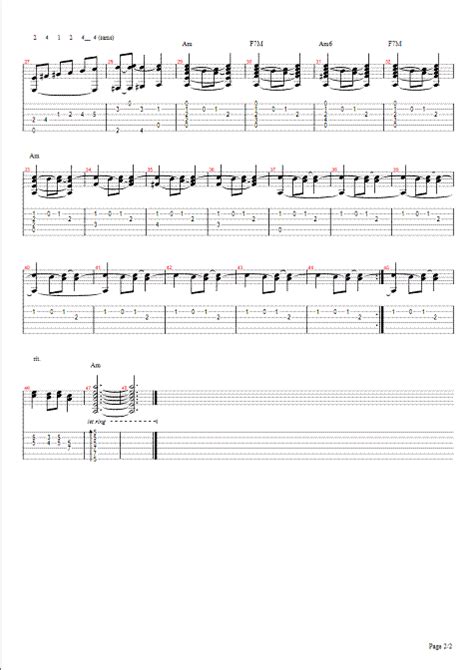 Carol of the Bells - Классическая гитара нотный архив ноты для гитары