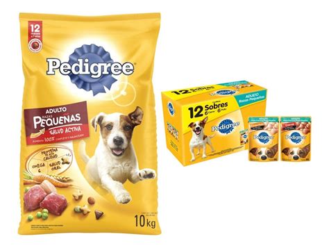 Pedigree Comida Perro Raza Peque A Kg Sobres Mercado Libre