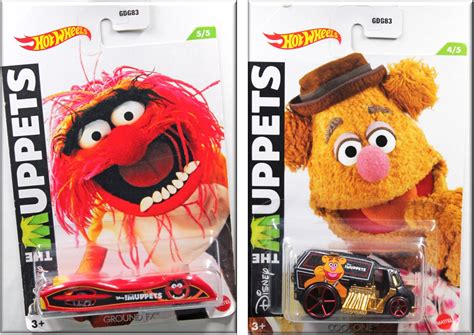 Hot Wheels Mattel Disney The Muppets Ground Fx Cool Looney Etsy