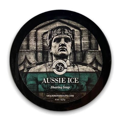 Shannon S Soaps Aussie Ice Artisan Shave Soap