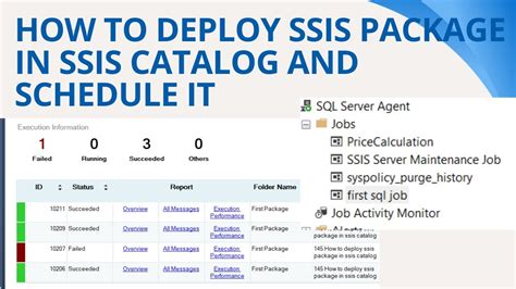 How To Deploy Ssis Package In Ssis Catalog And Schedule It Youtube