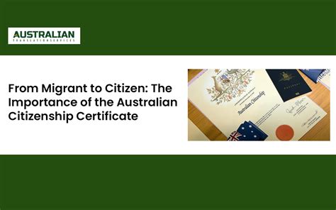 Migrant To Citizen The Importance Of Australian Citizenship