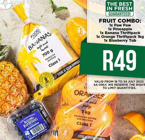 Fruit Combo Offer At Food Lover S Market