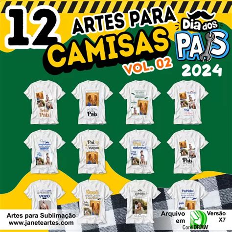 Camisa Personalizada Dia Dos Pais Arte Janete Artes