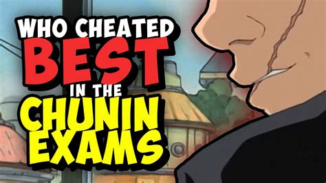 Ranking Every Cheater In Naruto S Chunin Exam S Written Test YouTube