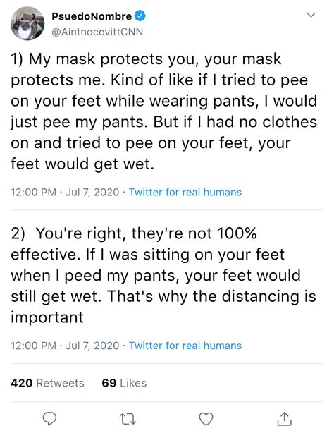 Masks and peeing your pants | Scrolller