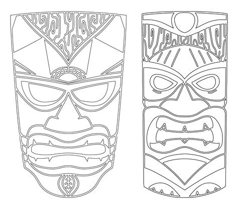 Printable Totem Pole Templates