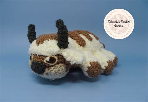 Appa Crochet Pattern Pdf Avatar The Last Airbender Amigurumi Pattern