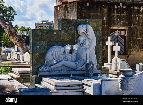 COLON CEMETERY ONE OF THE BIGGEST CEMETERIES IN THE WORLD Stock Photo