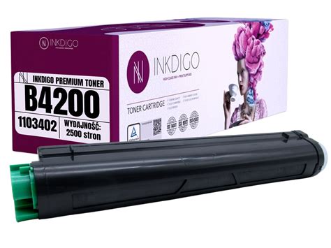 Zamiennik Toner B4100 Inkdigo Do Drukarek OKI 2500 Kopii