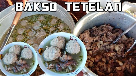 BAKSO TETELAN PALING VIRAL DI SURABAYA BAKSO BAL BALAN YouTube