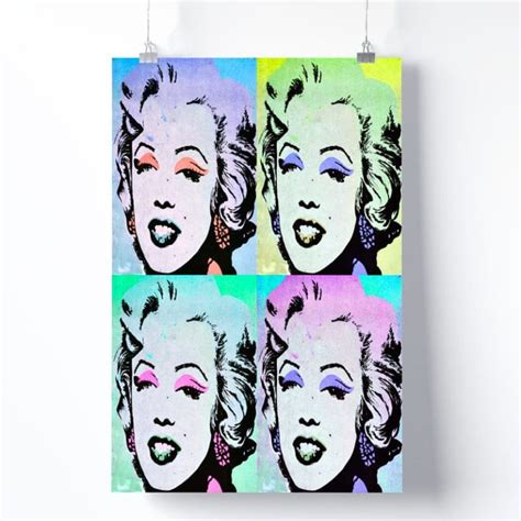 Tableau Pop Art Maryline Royaume Du Tableau