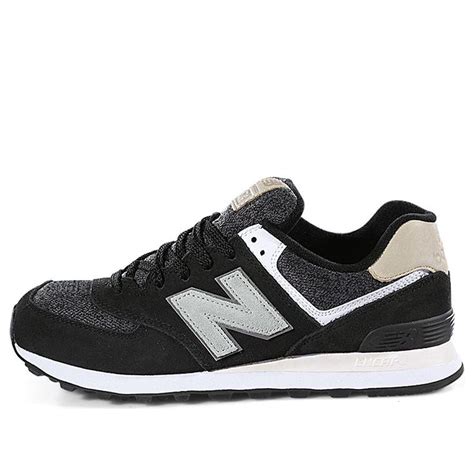 New Balance 574 Series Black Grey Beige Ml574vai Kicks Crew