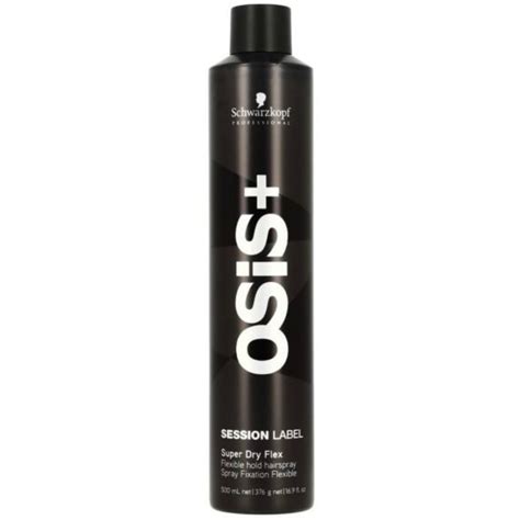 OSIS Session Label Super Dry Flex Flexible Hold Hairspray 500 Ml