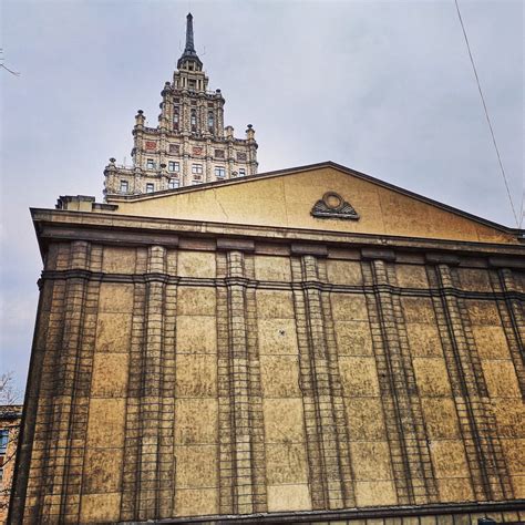 Latvian Academy of Sciences in central Riga, Latvia. April… | Flickr