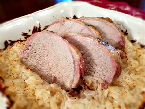 Cold Oven Pork Roast With Sauerkraut Pams Daily Dish