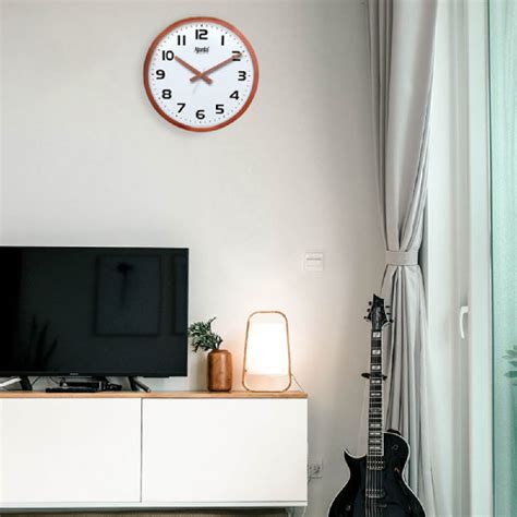 Copper Analog Orpat Designer Sweep Wall Clock For Office At Rs