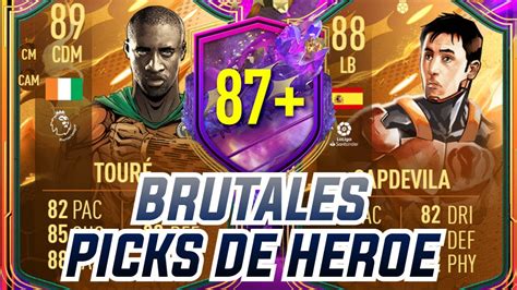 SALEN MUCHOS PLAYER PICK DE HEROES BRUTALES VALE LA PENA EL SBC DE