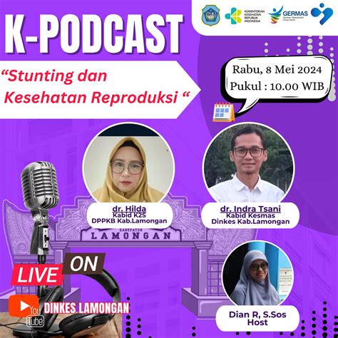 K Podcast Bareng Dinkes Kab Lamongan Stunting Dan Kesehatan