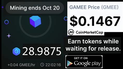 GAMEE Token Mining App GMEE ARC8 Airdrop SparroW YouTube