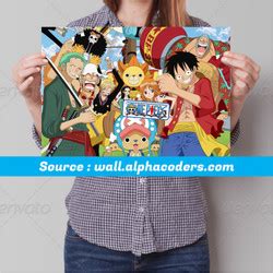 Jual Poster Anime Terlengkap A One Piece Red Kota Surakarta