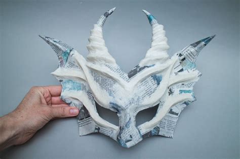 Easy Paper Mache Mask 9 Steps With Pictures Instructables