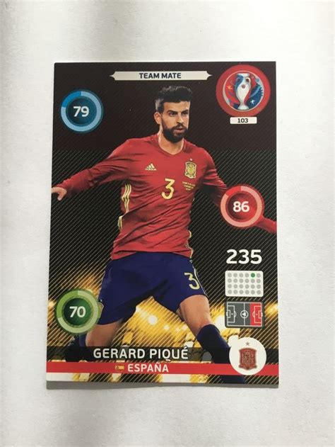 Panini Euro Adrenalyn Cards G Rard Piqu Neu Kaufen Auf Ricardo