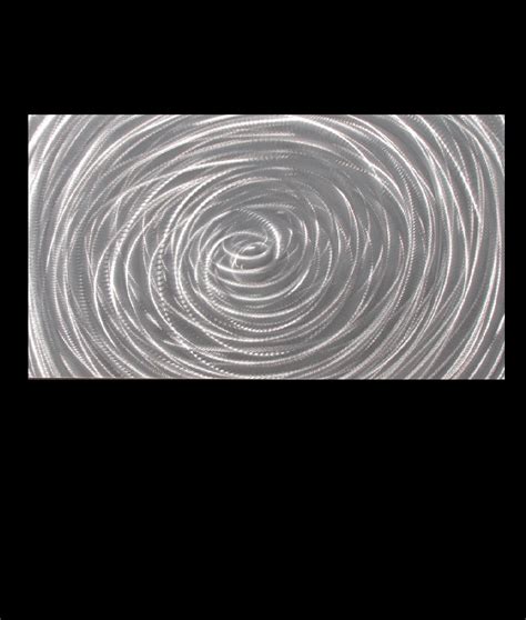 Vortex Single Panel Led Light Metalistik Metal Wall Art