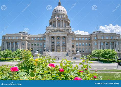 Exterior of the Idaho State Capitol Building Editorial Photography ...