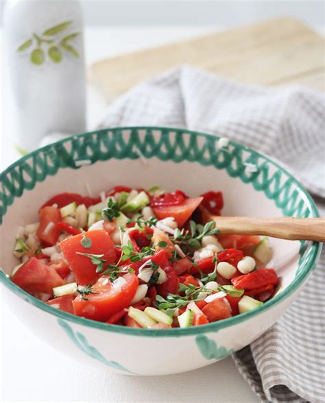 Ensalada De Alubias Blancas Fresquita Y Saludable Hoy Comemos Sano