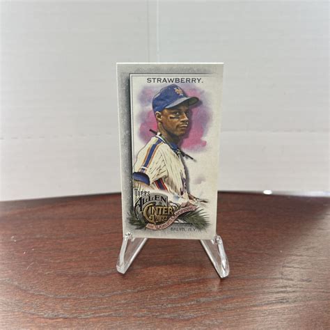 2022 Topps Allen Ginter X Mini 309 Darryl Strawberry For Sale