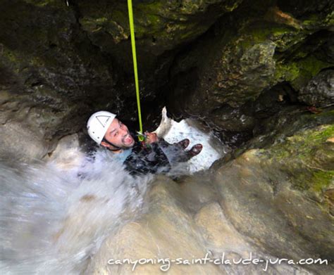 Canyoning Sportif De Coiserette Saint Claude Dans Le Jura