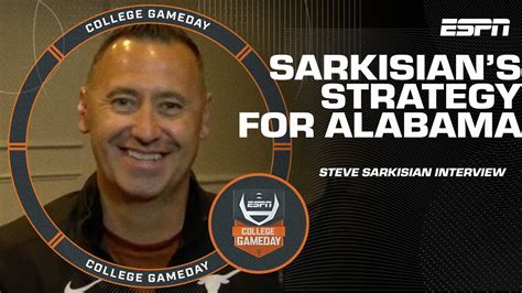 We Respect ALL But Fear NONE Steve Sarkisian On Playing Alabama