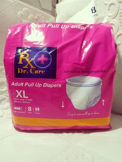 1pack Adult Diaper Pull Up Xl 8pcs Per Pack Lazada Ph