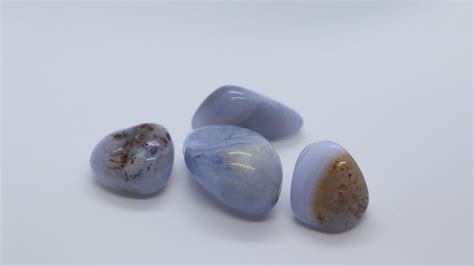 Blue Lace Agate Tumbled Stone — Rock Soul Love™