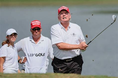 Donald Trump claims victory in club tournament despite missing first round