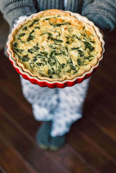 Spinach Goat Cheese Quiche The Perfect Meal To Serve At Brunch