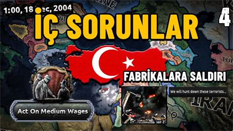 YATIRIM SAVAŞLARI HEARTS OF IRON 4 GÜNÜMÜZ MODU TÜRKİYE 4 YouTube