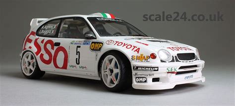 Toyota Corolla Wrc 5 Andrea Aghini 1999 Rally Alpi Orientali Tamiya