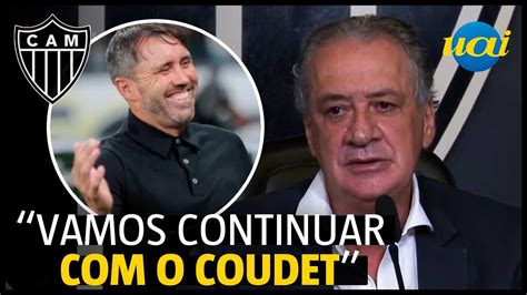 Coudet fica no Atlético confirma Sérgio Coelho YouTube