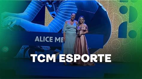 TCM Notícia Esportes Ciclista Alice Melo conquista o prêmio Brasil