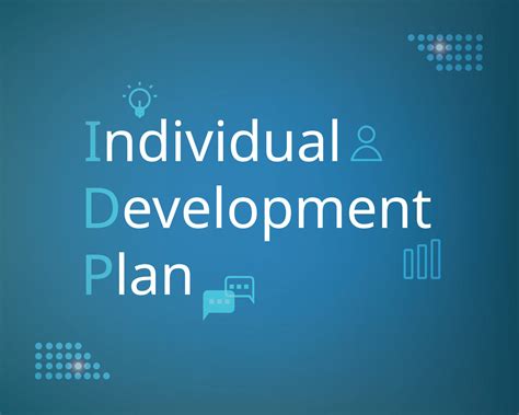 individual development plan IDP sign to help employees in career and ...