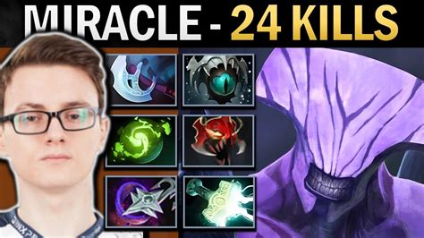 Faceless Void Gameplay Miracle With Refresher And 24 Kills Dota 2